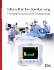 SEDLine® Brain Function Monitoring - Masimo