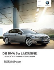 DIE BMW 5er LIMOUSINE. - Riller & Schnauck GmbH