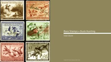 Rare Stamps • Duck Hunting