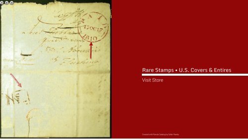 Rare Stamps • U.S. Covers & Entires