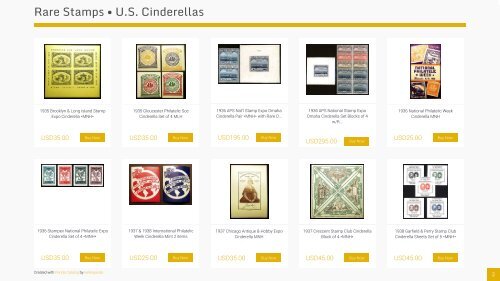 Rare Stamps • U.S. Cinderellas