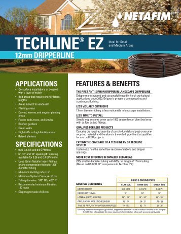 View PDF literature on Techline EZ - Midc-Ent.com