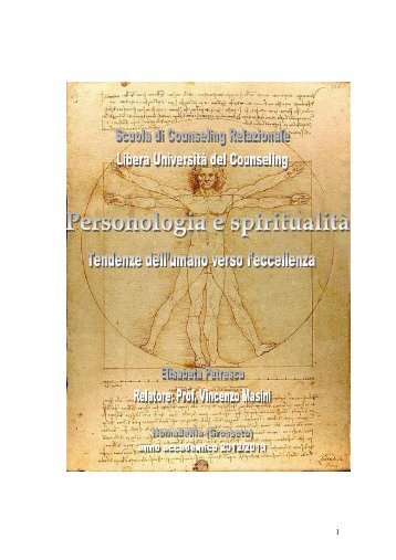 Personologia e spiritualitÃ  - Prepos