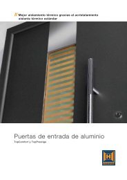 Puertas de entrada de aluminio - Hormann