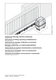 Automatismo para puerta corredera LineaMatic - HÃ¶rmann