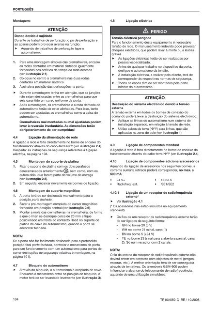 Automatismo para puerta corredera LineaMatic - HÃ¶rmann