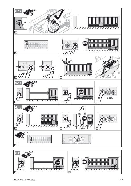 Automatismo para puerta corredera LineaMatic - HÃ¶rmann