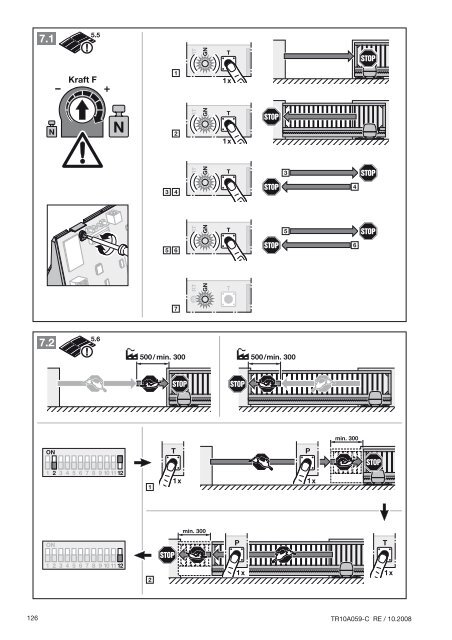 Automatismo para puerta corredera LineaMatic - HÃ¶rmann