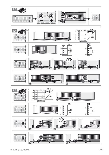 Automatismo para puerta corredera LineaMatic - HÃ¶rmann