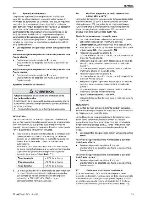 Automatismo para puerta corredera LineaMatic - HÃ¶rmann