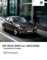 DIE NEUE BMW 3er LIMOUSINE. - Riller & Schnauck GmbH