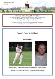 download - Bexley Cricket Club