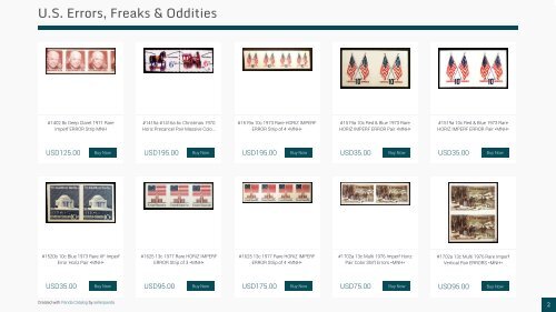 U.S. Errors, Freaks & Oddities