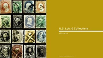 Rare Stamps • U.S. Lots & Collections