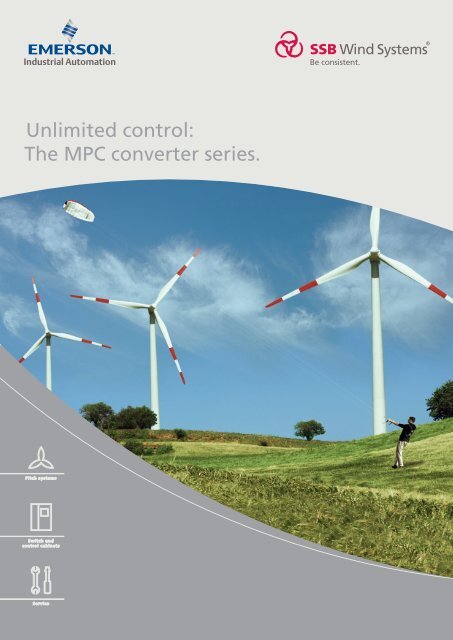 Unlimited control: The MPC converter series. - SSB Wind Systems