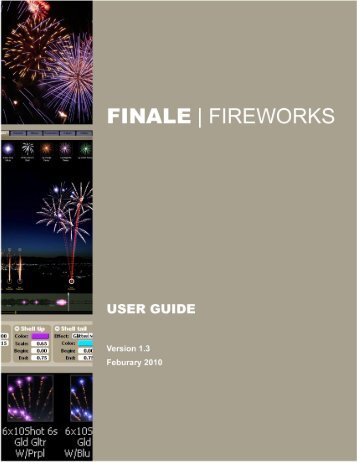 FINALE Fireworks User Guide