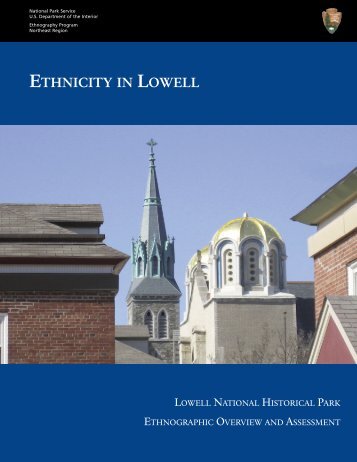 ETHNICITY IN LOWELL - University of Massachusetts Lowell Libraries