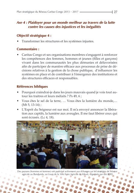 Caritas Congo Asbl - caritasdev.cd