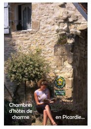 Chambres d'hÃ´tes de charme en Picardieâ¦ - ComitÃ© RÃ©gional ...