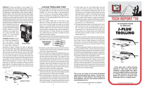 Dipsy Diver Depth Chart and Information - UPangler