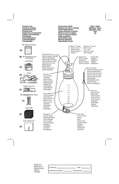 PleurX Drainage Procedure - CareFusion.de