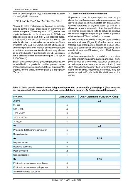 Costas - Vol. 1 - Programa EcoPlata