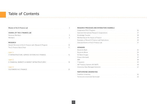 The E-Finance Value Chain - E-Finance Lab Frankfurt am Main