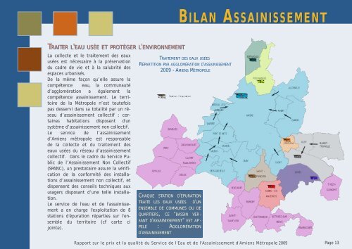 bilan eau potable - Amiens