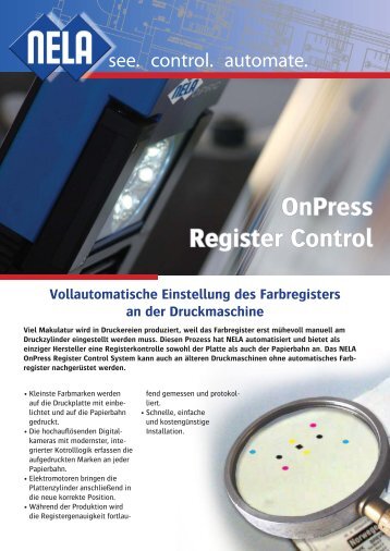 OnPress Register Control - Nela