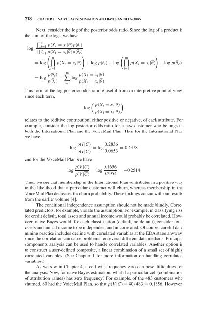 218 chapter 5 naive bayes