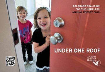 under one roof - Colorado Coalition for the Homeless