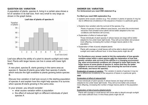 Genetics Biology Worksheet ANSWERS