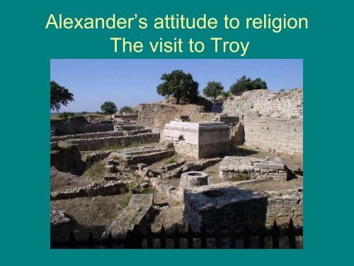 The Visit to Troy