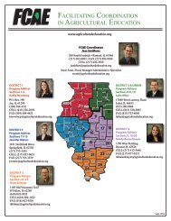 FCAE Info Sheet 2012 WEB - Illinois Agricultural Education