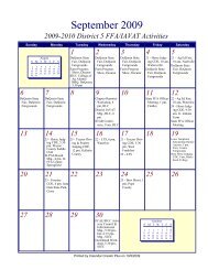 09-10 District IAVAT-FFA Calendar.pdf - Illinois Agricultural Education