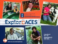 ExplorACES 07 program - Illinois Agricultural Education