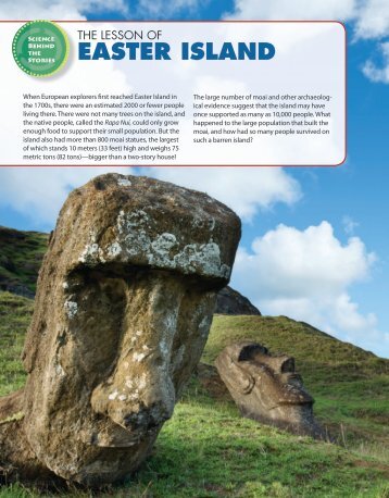 the lesson of easter island essay the lesson of easter island essay
