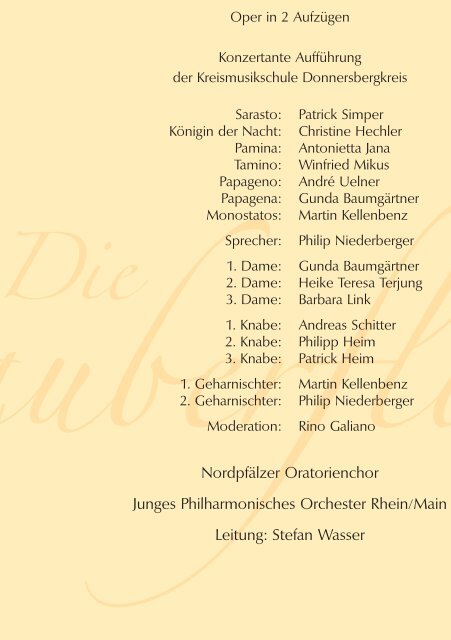 Wolfgang Amadeus Mozart - Verbandsgemeinde Kirchheimbolanden