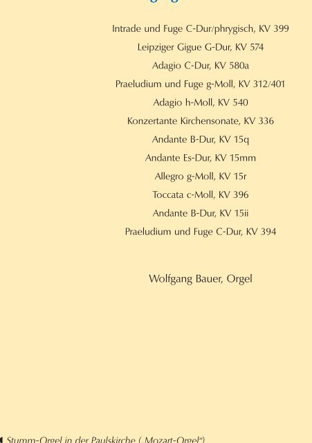 Wolfgang Amadeus Mozart - Verbandsgemeinde Kirchheimbolanden