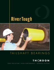 Thordon RiverTough Brochure - Thordon Bearings