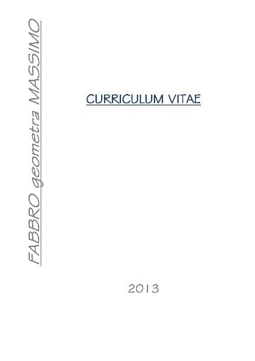 curriculum - CCIAA di Pordenone