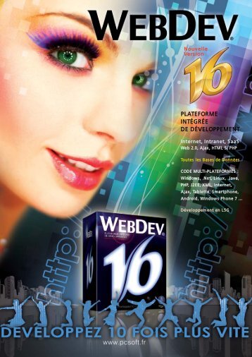 webdev® 16 - Source : www.pcsoft-windev-webdev.com