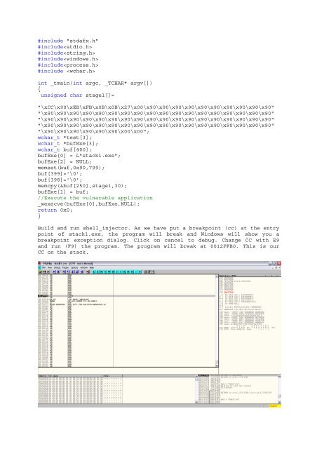 Stack overflow on Windows XP SP2.pdf - Sysdream