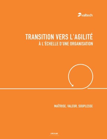TRANSITION VERS L'AGILITÉ - Valtech Training