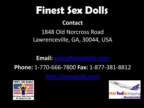 Finest Sex Dolls