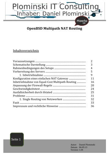 OpenBSD Multipath NAT Routing