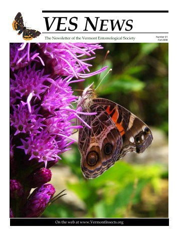 VES News - Fall 2008 - Vermont Entomological Society