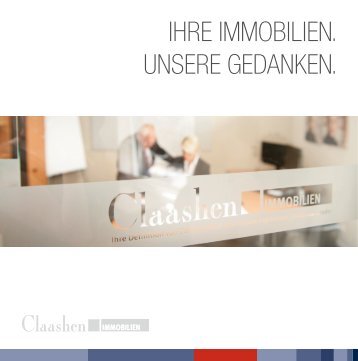 IHRE IMMOBILIEN. UNSERE GEDANKEN.