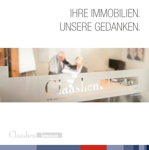 IHRE IMMOBILIEN. UNSERE GEDANKEN.