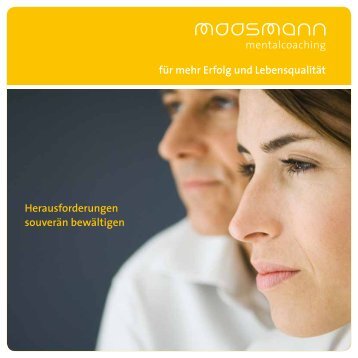 Moosmann Mentalcoaching Kundenstimmen